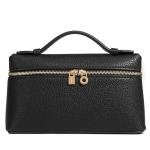 Rejolly Crossbody Bag for Women Small Top-Handle Pouch Purse Designer Shoulder Handbag Quiet Luxury Leather Trendy Purse Black