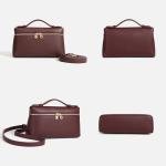 Rejolly Crossbody Bag for Women Small Top-Handle Pouch Purse Designer Shoulder Handbag Quiet Luxury Leather Trendy Purse Black