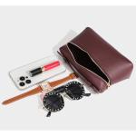 Rejolly Crossbody Bag for Women Small Top-Handle Pouch Purse Designer Shoulder Handbag Quiet Luxury Leather Trendy Purse Black