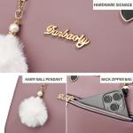 Xiaoyu Small Purses and Handbags for Women Ladies Fashion Crossbody bag Top Handle Satchel Shoulder Bags Totes (Dark Purple)