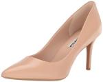 KARL LAGERFELD Women's Royale Pointed Toe Dress Pump, Nude, 8