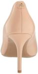 KARL LAGERFELD Women's Royale Pointed Toe Dress Pump, Nude, 8