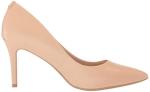 KARL LAGERFELD Women's Royale Pointed Toe Dress Pump, Nude, 8