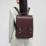 Cnoles Leather Backpack Purse For Women Fashion Ladies Vintage Bags Casual College Travel Backpacks Large bag Black