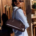 Shoulder Bags for Women Vintage Brown Purse Luxury Carryall Bag Faux Leather Shoulder Handbag