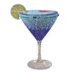 UMREN Rhinestone Evening Clutch Bag for Women