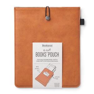 Brown Bookaroo Book & Stuff Pouch