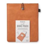Brown Bookaroo Book & Stuff Pouch