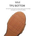 WOJWSKI Women's Open Toe Wedge Sandals