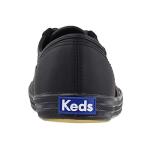 Keds Women's Champion Leather Lace-Up Sneaker - Black