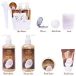 Coconut Scented Luxury Spa Gift Set for Women