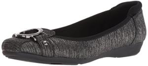 Anne Klein Pewter Multi Women's Ballet Flats