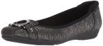 Anne Klein Pewter Multi Women's Ballet Flats