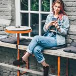 Asgard Suede Clogs with Arch Support - Charcoal Black