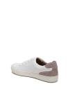 Naturalizer Morrison White Leather Lace-Up Sneakers