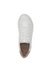 Naturalizer Morrison White Leather Lace-Up Sneakers