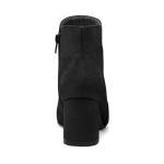 Chic Low Heel Ankle Boots with Pointed Toe