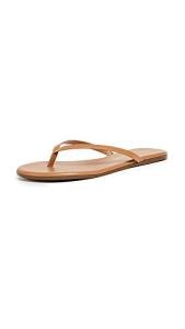 TKEES Women's Au Naturale Flip Flops, Size 8