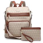 Versatile Women’s Fashion Backpack Purse Set
