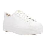 Keds Women's Triple Up White Leather Sneakers