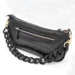Acrylic Black Handbag Chain Purse Strap
