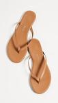 TKEES Women's Au Naturale Flip Flops, Size 8