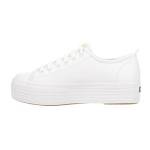Keds Women's Triple Up White Leather Sneakers