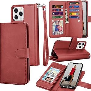 Luxury iPhone 13 Wallet Case with Card Slots