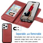 Luxury iPhone 13 Wallet Case with Card Slots