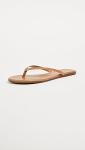 TKEES Women's Au Naturale Flip Flops, Size 8