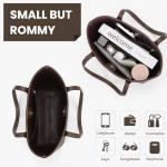 Chic Vegan Leather Small Tote Bag for Women