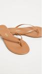 TKEES Women's Au Naturale Flip Flops, Size 8