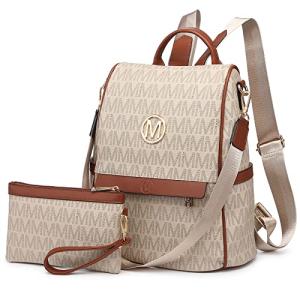 MKP Women's Stylish Multi-Pocket Anti-Theft Backpack