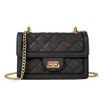 Small Quilted Crossbody Bag - Trendy Black Purse