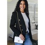 Small Quilted Crossbody Bag - Trendy Black Purse