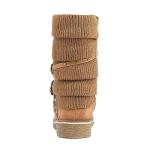 DREAM PAIRS Camel Mid Calf Winter Snow Boots