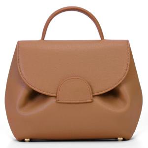 Designer Mini Faux Leather Top Handle Bag