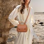 Designer Mini Faux Leather Top Handle Bag