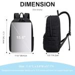 Chic Quilted Black Travel Backpack for Women