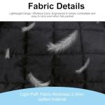 Chic Quilted Black Travel Backpack for Women