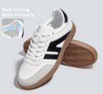 Lucky Step Retro Gum Sole Sneakers for Women