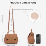 Designer Mini Faux Leather Top Handle Bag