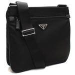 Prada Black Nylon & Leather Crossbody Bag