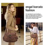 Angel Barcelo Brown Soft Leather Hobo Bag
