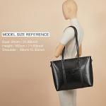 BOSTANTEN Women’s Leather Laptop Tote Handbag