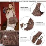 Angel Barcelo Brown Soft Leather Hobo Bag