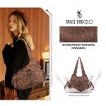 Angel Barcelo Brown Soft Leather Hobo Bag