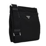 Prada Black Nylon & Leather Crossbody Bag