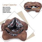 Angel Barcelo Brown Soft Leather Hobo Bag