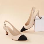 Ankis Closed Toe Slingback Heels for Women